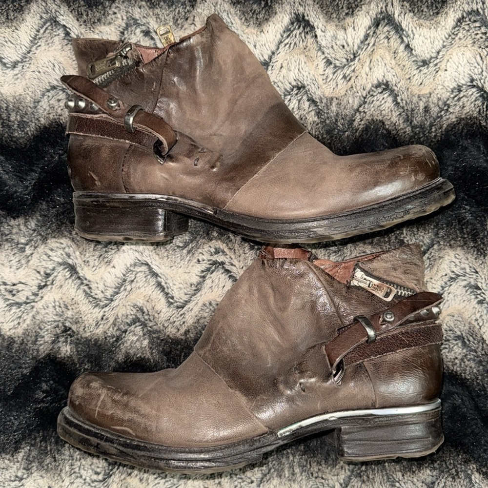 A.S.98 Steve Moto Boot — 40 / 9 to 9.5